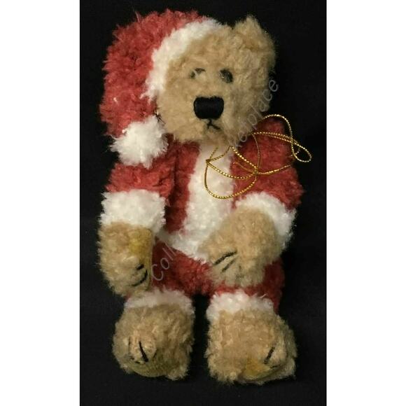 Boyds "Kristoff" Santa Teddy Bear Retired 6" Christmas - Picture 1 of 5